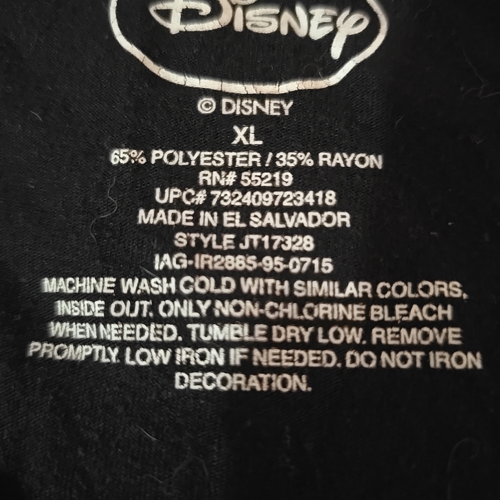 Disney Black and White Logo Tee